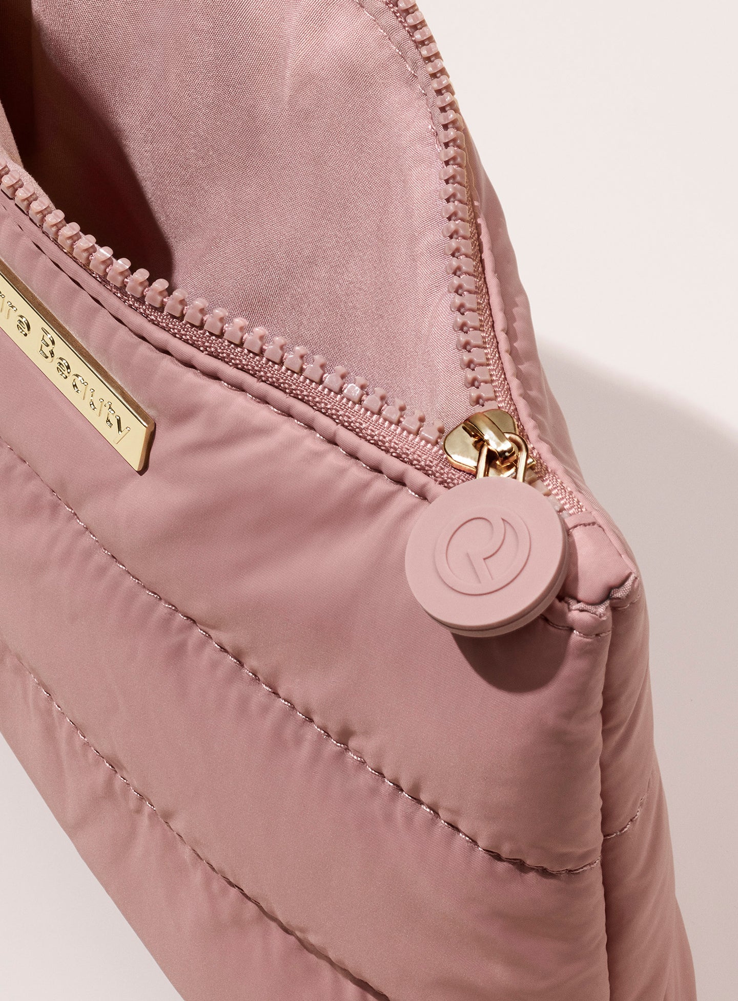 puffy makeup bag mauve puffy makeup bag mauve